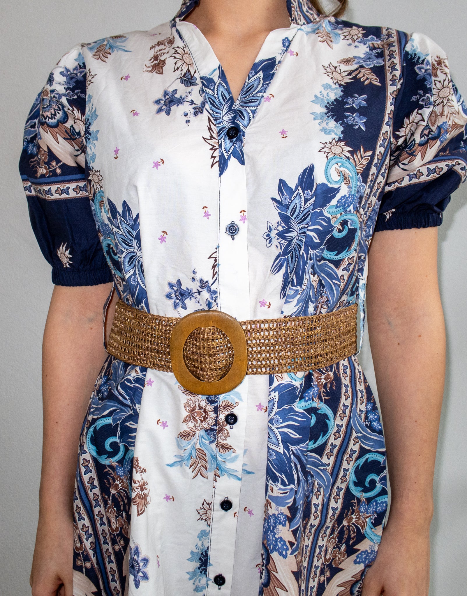 From Paris with Love kjole - ocean blue dress - Kjoler - Helt Dilla AS