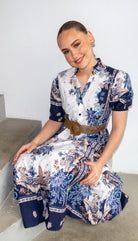 From Paris with Love kjole - ocean blue dress - Kjoler - Helt Dilla AS