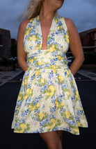 Liora Dress - LEMON AOP - Kjoler - Helt Dilla AS