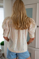 Amargo Lu Blouse - Multi Striped - Bluser - Helt Dilla AS