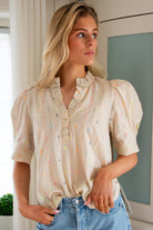 Amargo Lu Blouse - Multi Striped - Bluser - Helt Dilla AS