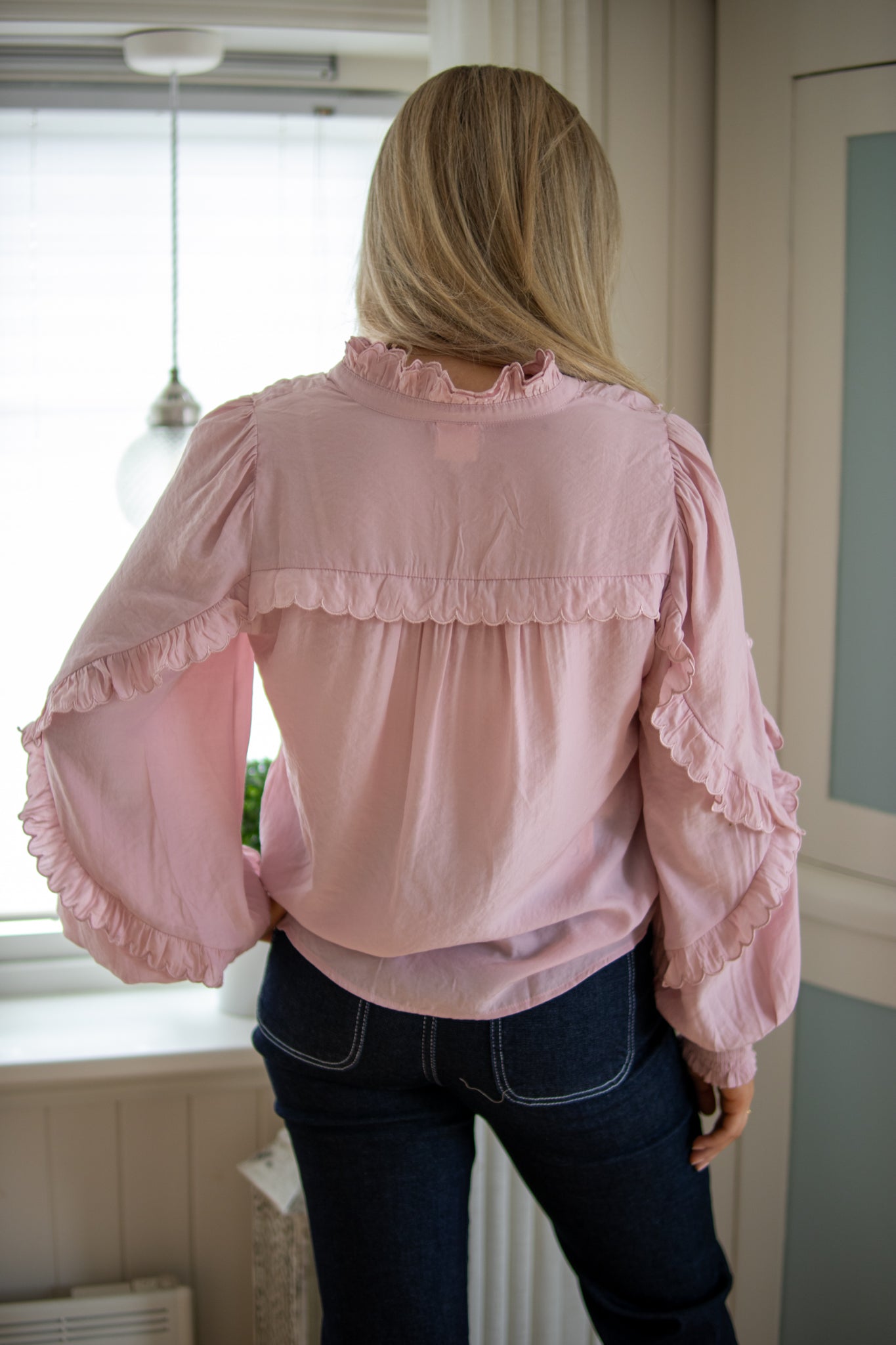 Nana Blouse - Pale Pink - Bluser - Helt Dilla AS