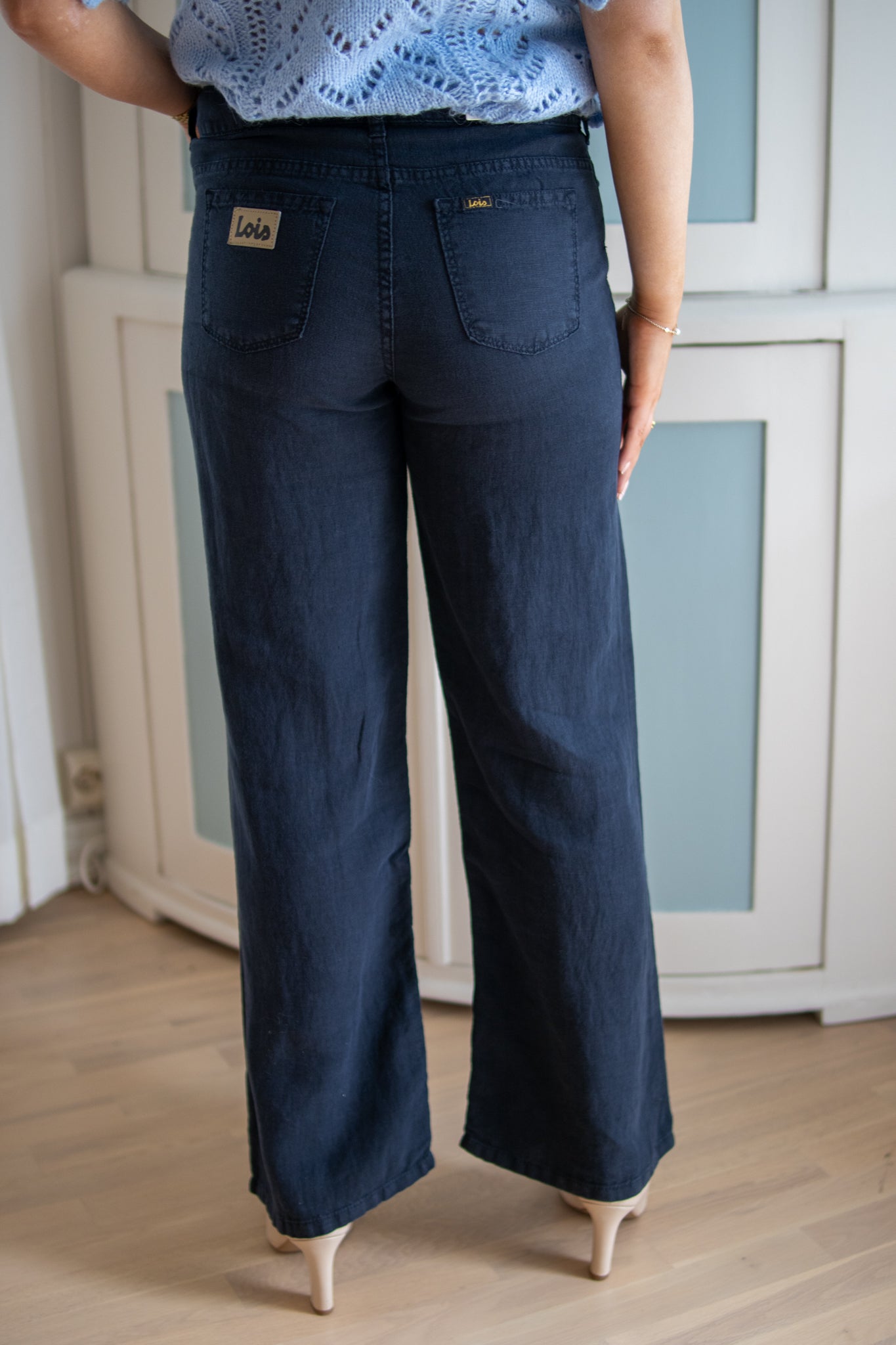 Culotte Linen - Navy - Bukser - Helt Dilla AS