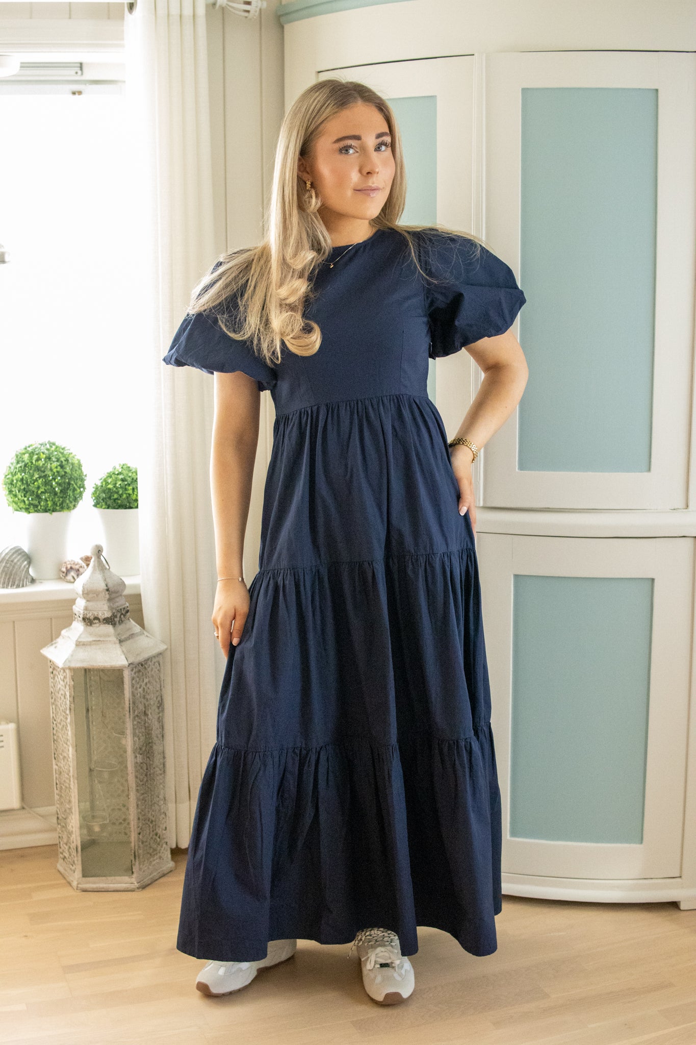 YasColea SS Ankle Dress - Navy Blazer - Kjoler - Helt Dilla AS