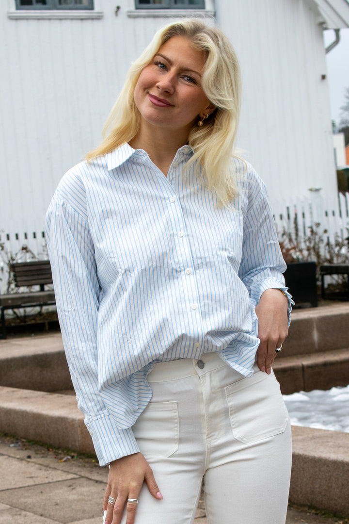 Hilde Shirt - blue/white