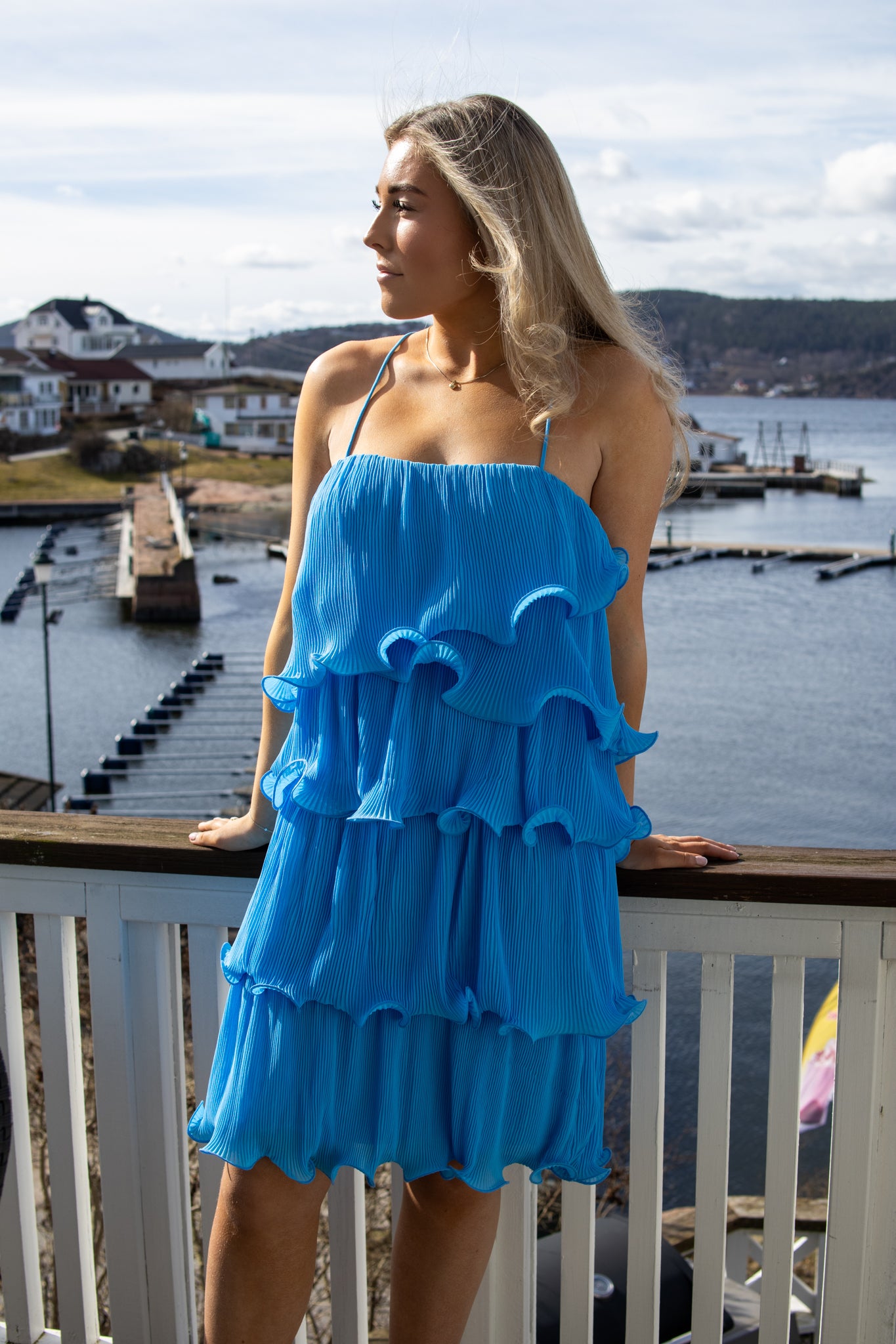 CM Kira Dress - Bonnie Blue - Kjoler - Helt Dilla AS
