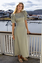 Benuit Solid Dress - light green - Kjoler - Helt Dilla AS