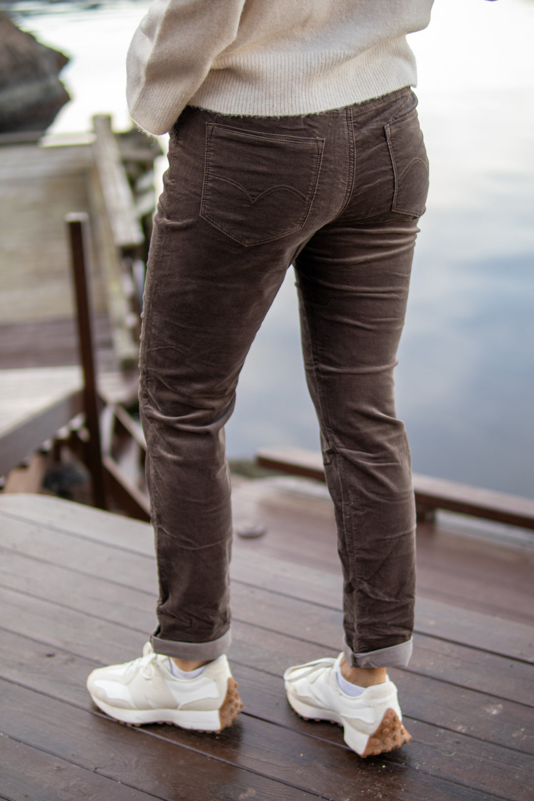 Tessy Velvet - Mud - Bukser - Helt Dilla AS