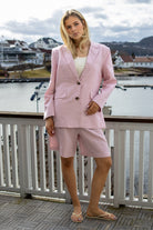 Pluto Linen shorts - Pink - Shorts - Helt Dilla AS