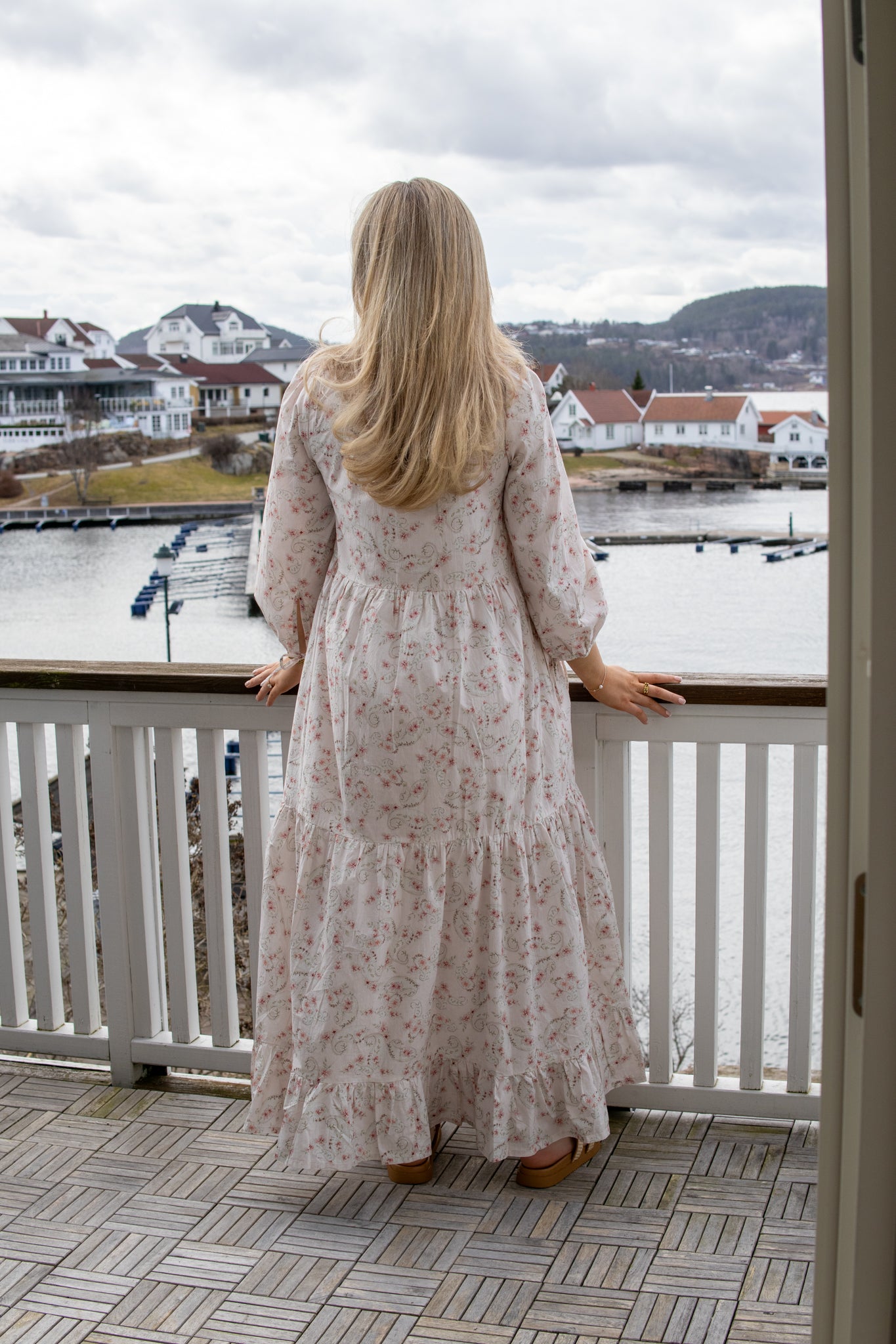 Muse Flower Dress - Dus Rosa - Kjoler - Helt Dilla AS