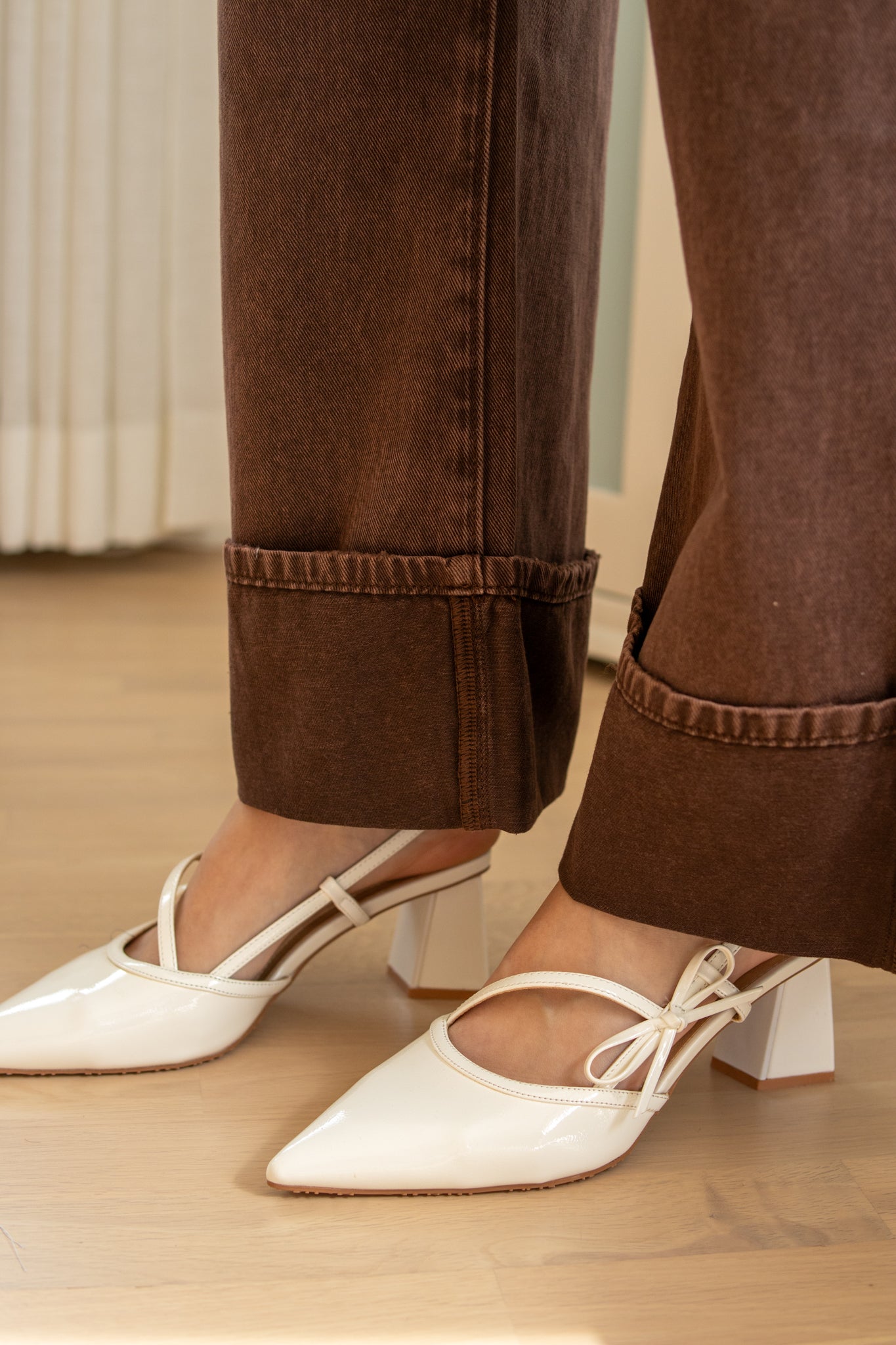 BAGGY TROUSERS - Brown - Bukser - Helt Dilla AS