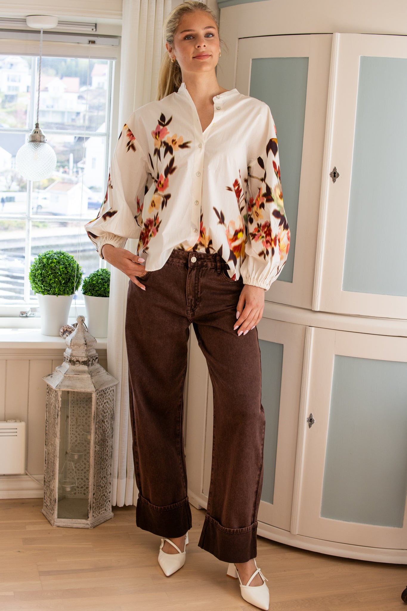 BAGGY TROUSERS - Brown - Bukser - Helt Dilla AS