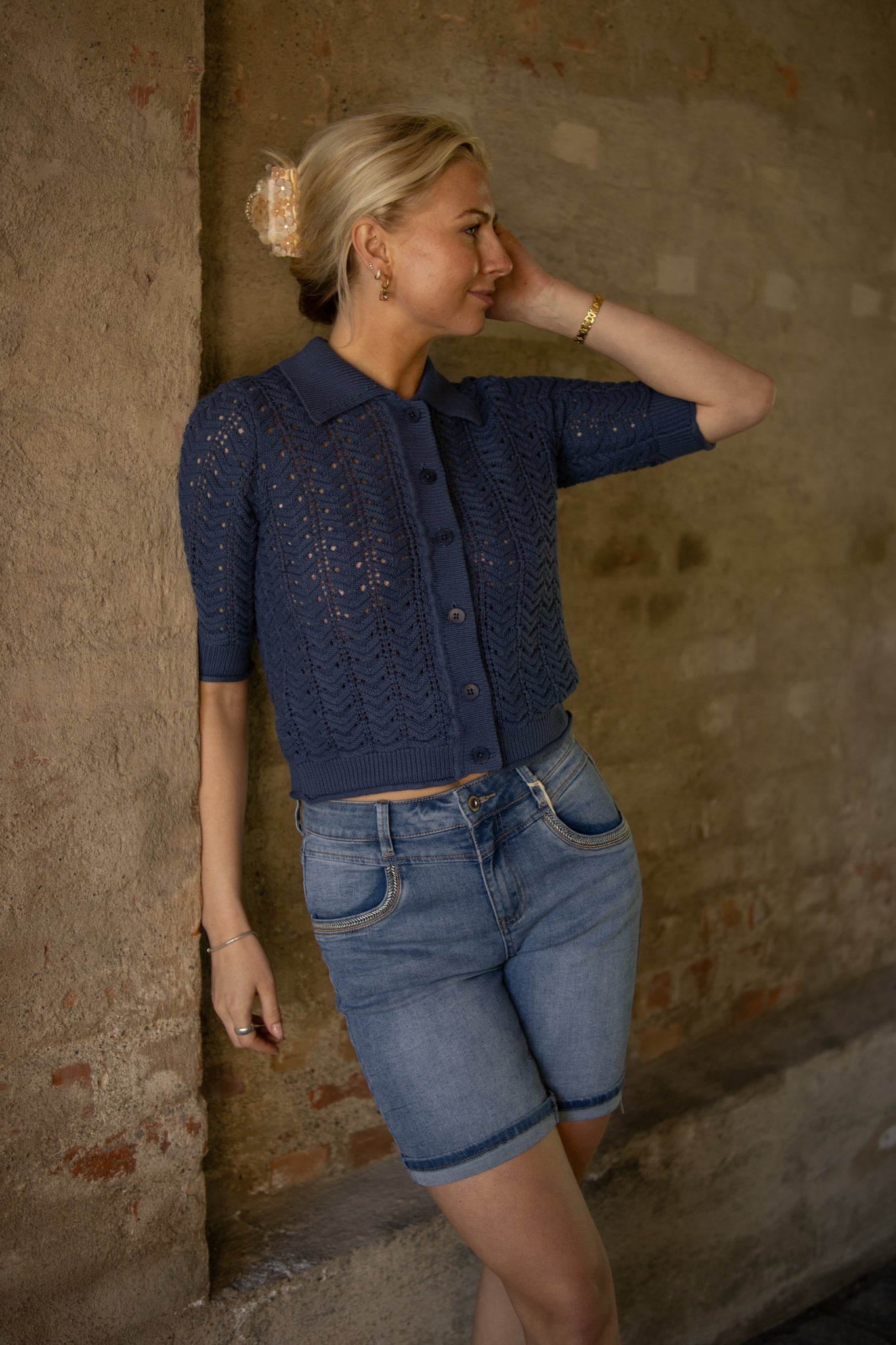 Relax short jog midstone used 31/28 cm - Midstone - Shorts - Helt Dilla AS