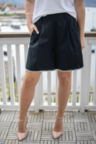 Cotton Shorts - Black - Shorts - Helt Dilla AS