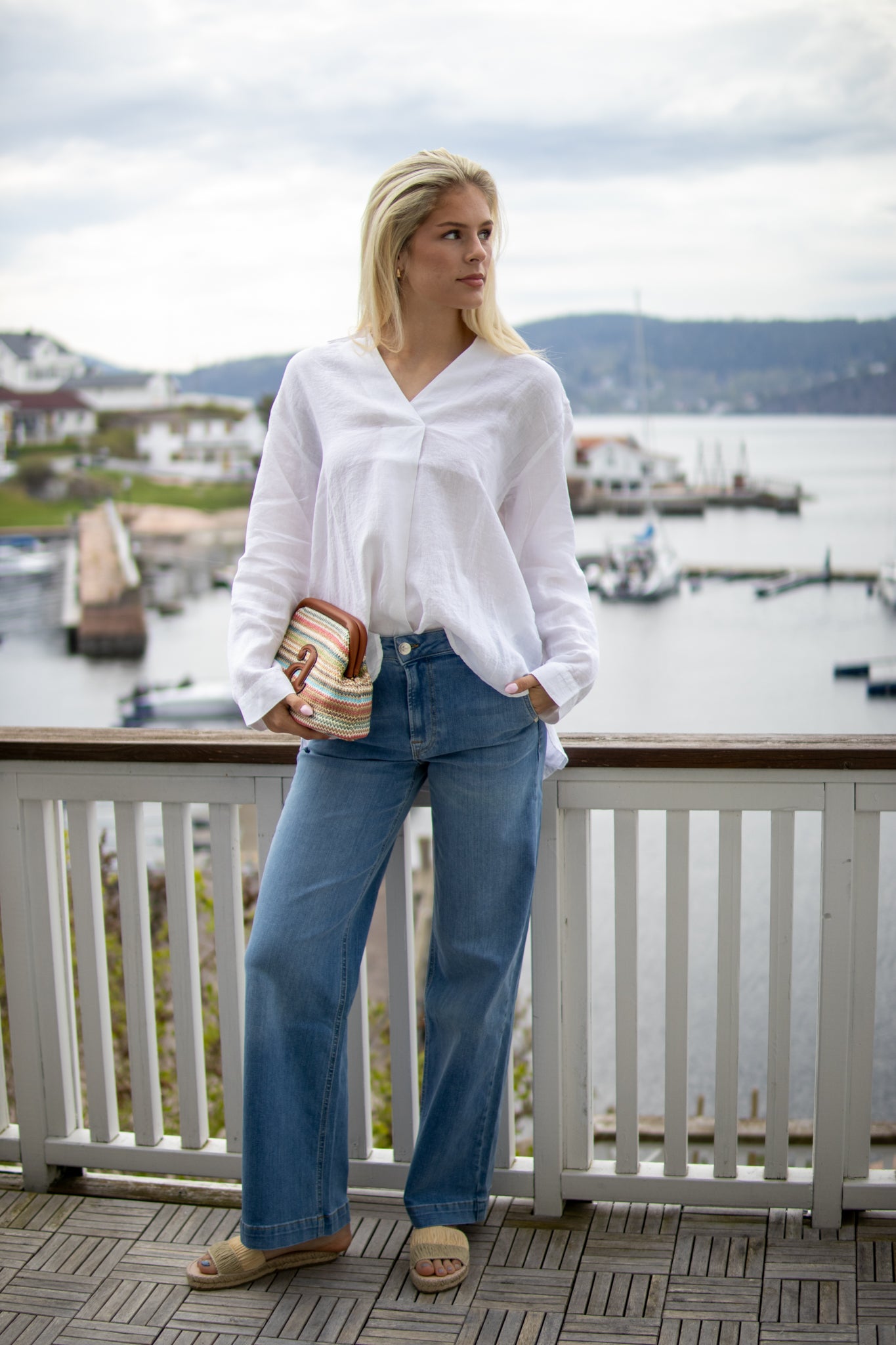 Ayo Shirt - Bright White - Skjorter - Helt Dilla AS