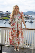 Yasrosalla maxi dress - pristine/rosalla blomster - Kjoler - Helt Dilla AS