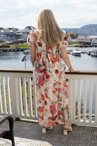 Yasrosalla maxi dress - pristine/rosalla blomster - Kjoler - Helt Dilla AS