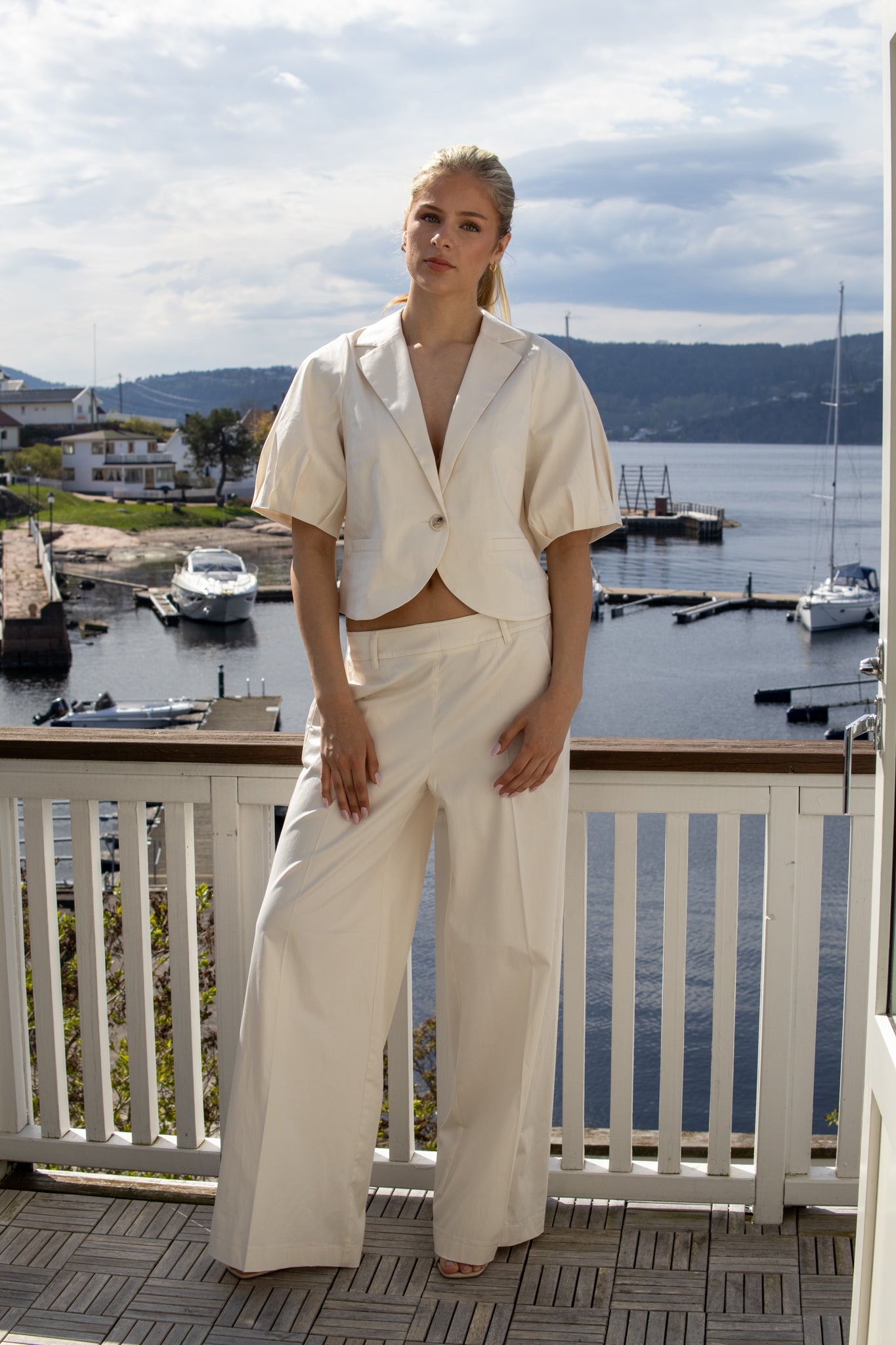 Long Trousers - Off White - Bukser - Helt Dilla AS