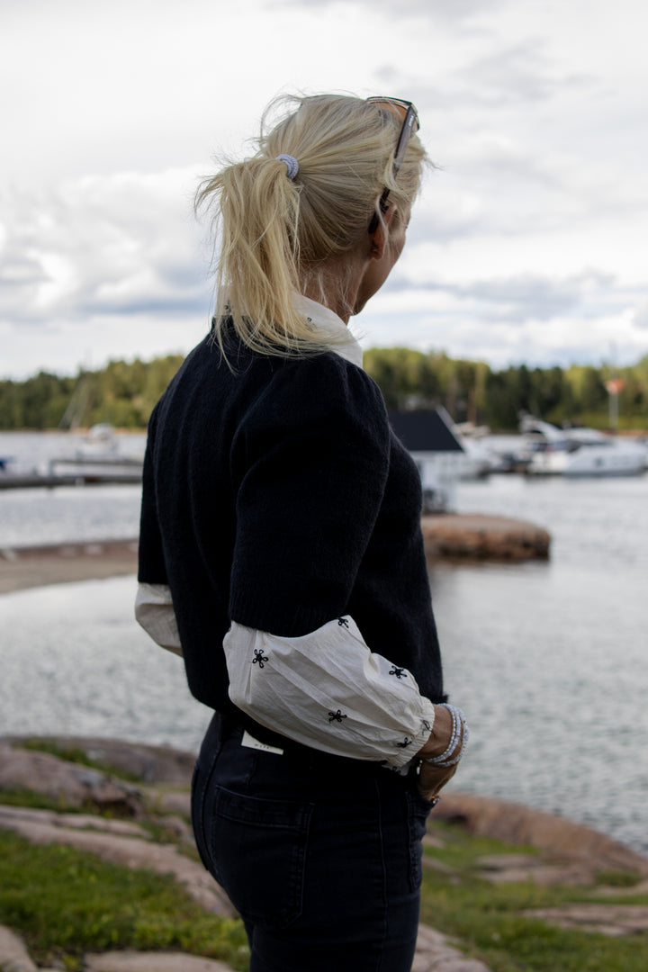 Anne Knit Pullover - Black - Genser - Helt Dilla AS