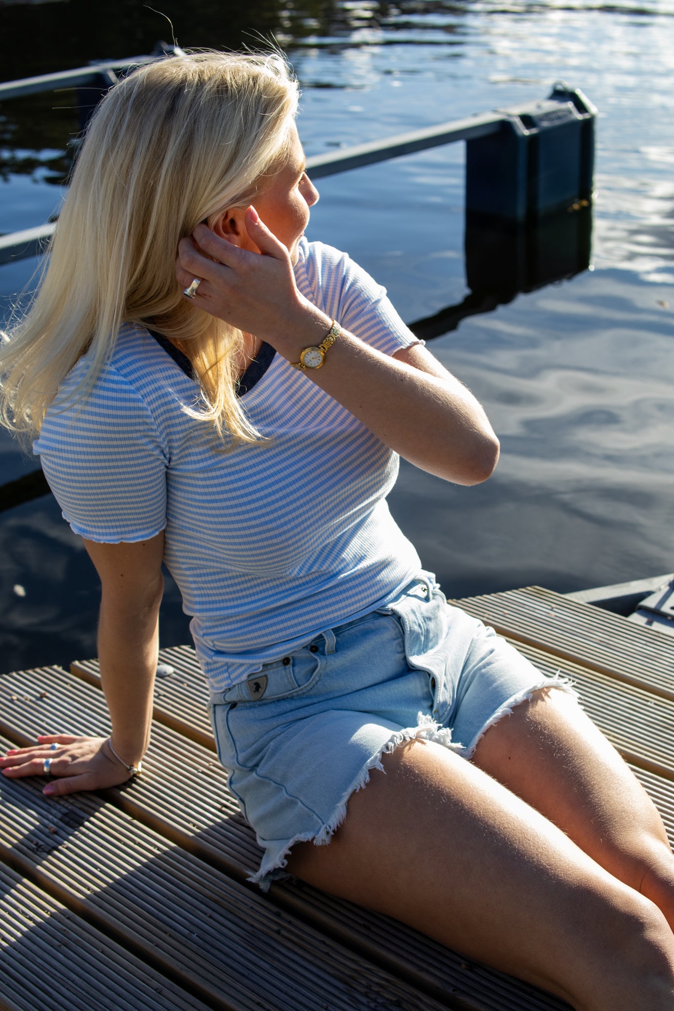 Sandra shorts - vignon zigzag - Shorts - Helt Dilla AS