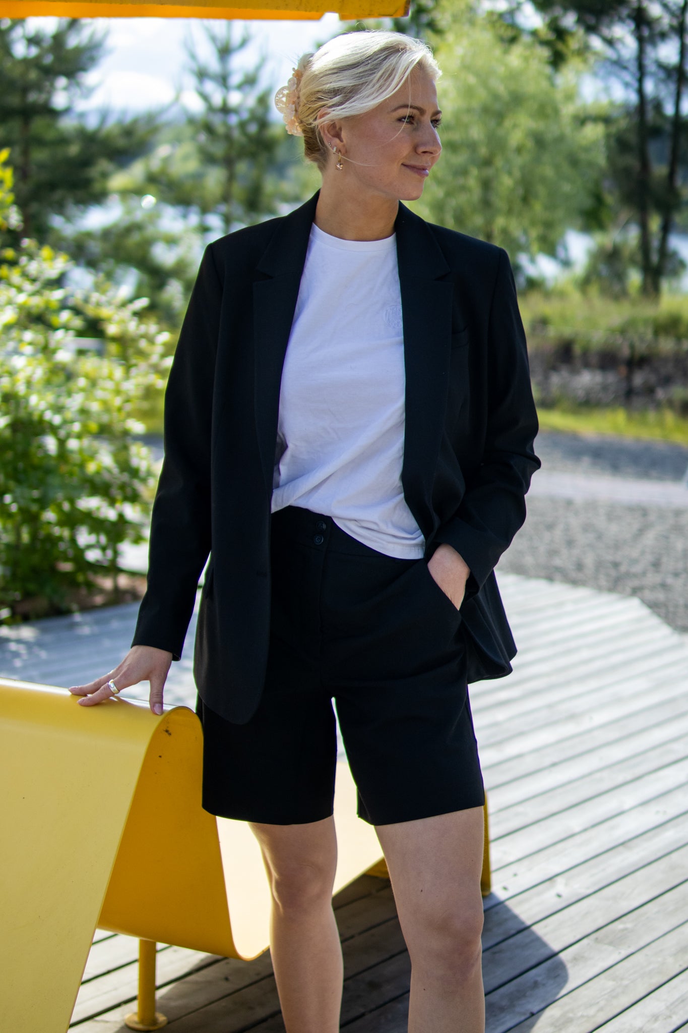 Hannah Blazer 285 - black - Blazer - Helt Dilla AS