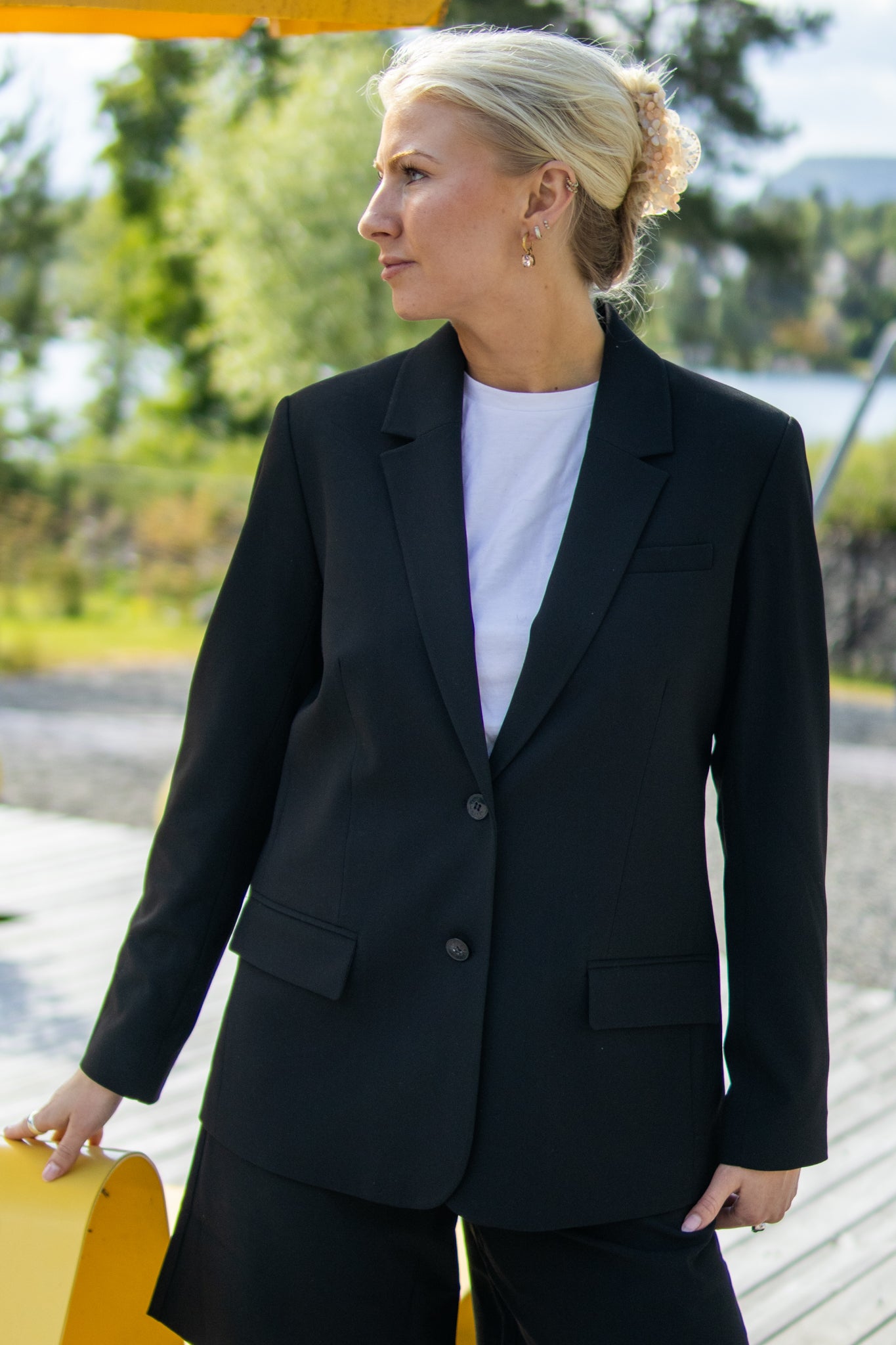 Hannah Blazer 285 - black - Blazer - Helt Dilla AS
