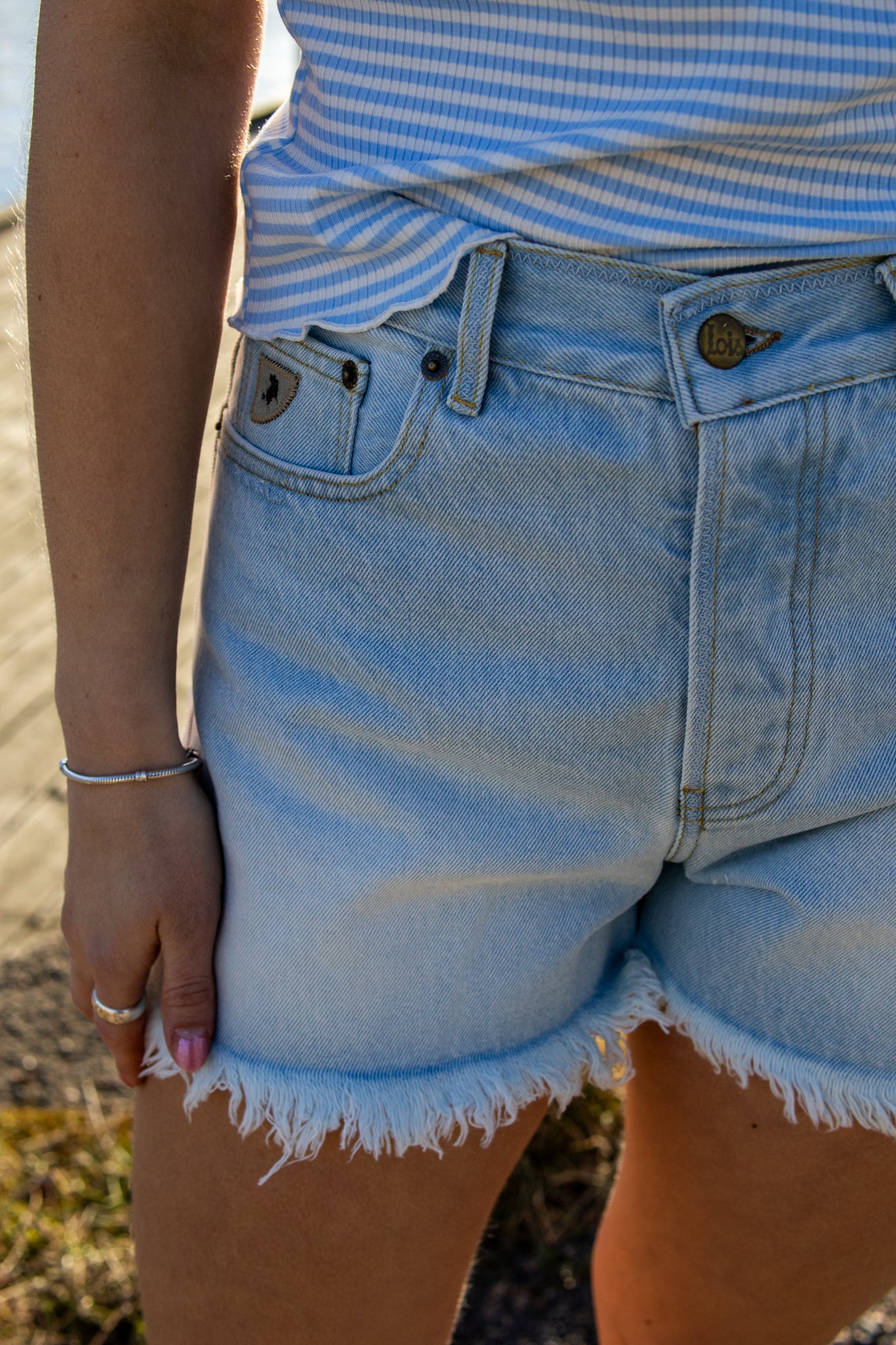 Sandra shorts - vignon zigzag - Shorts - Helt Dilla AS