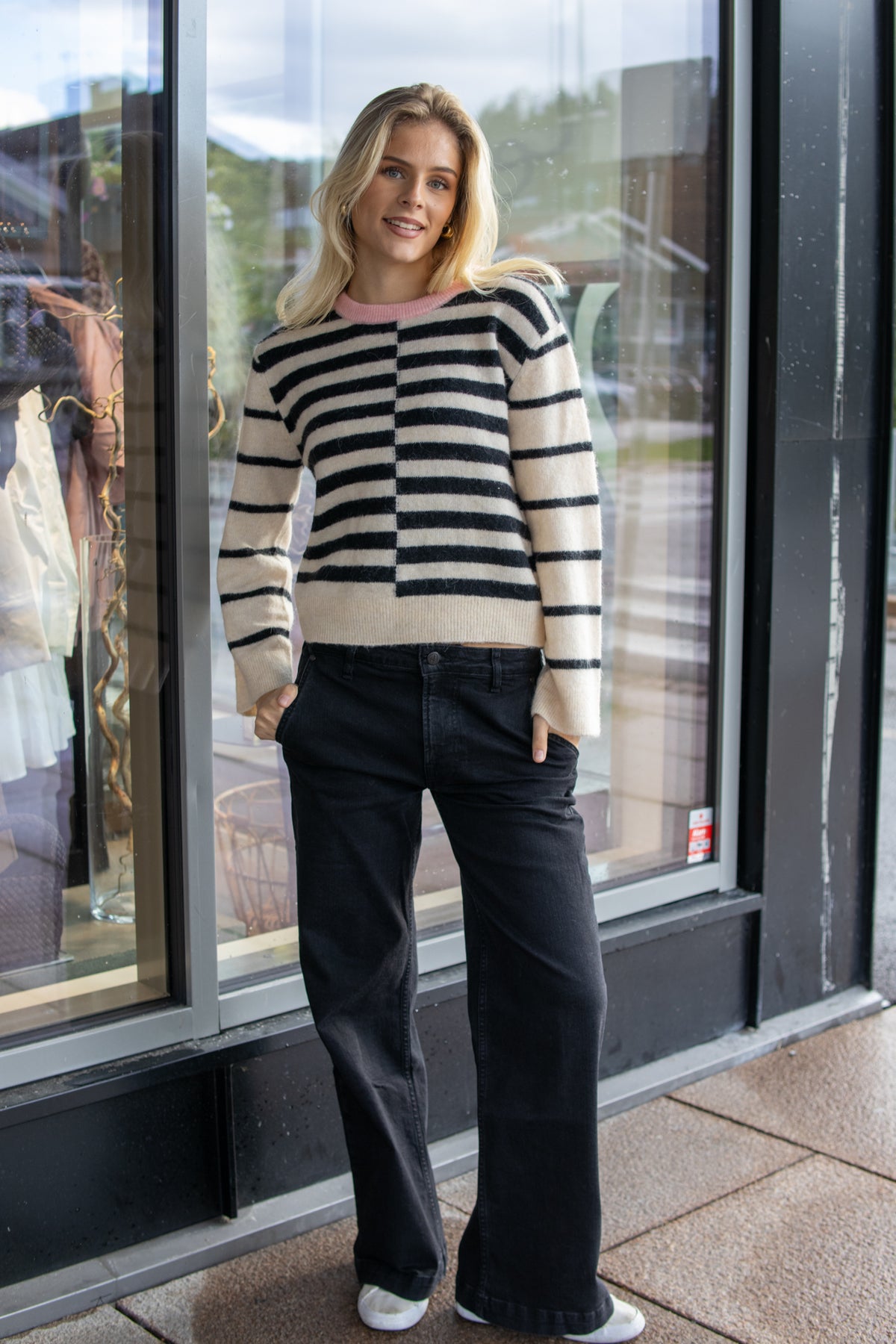 Gilly French Jeans Wash Fontana black - Jeans - Helt Dilla AS