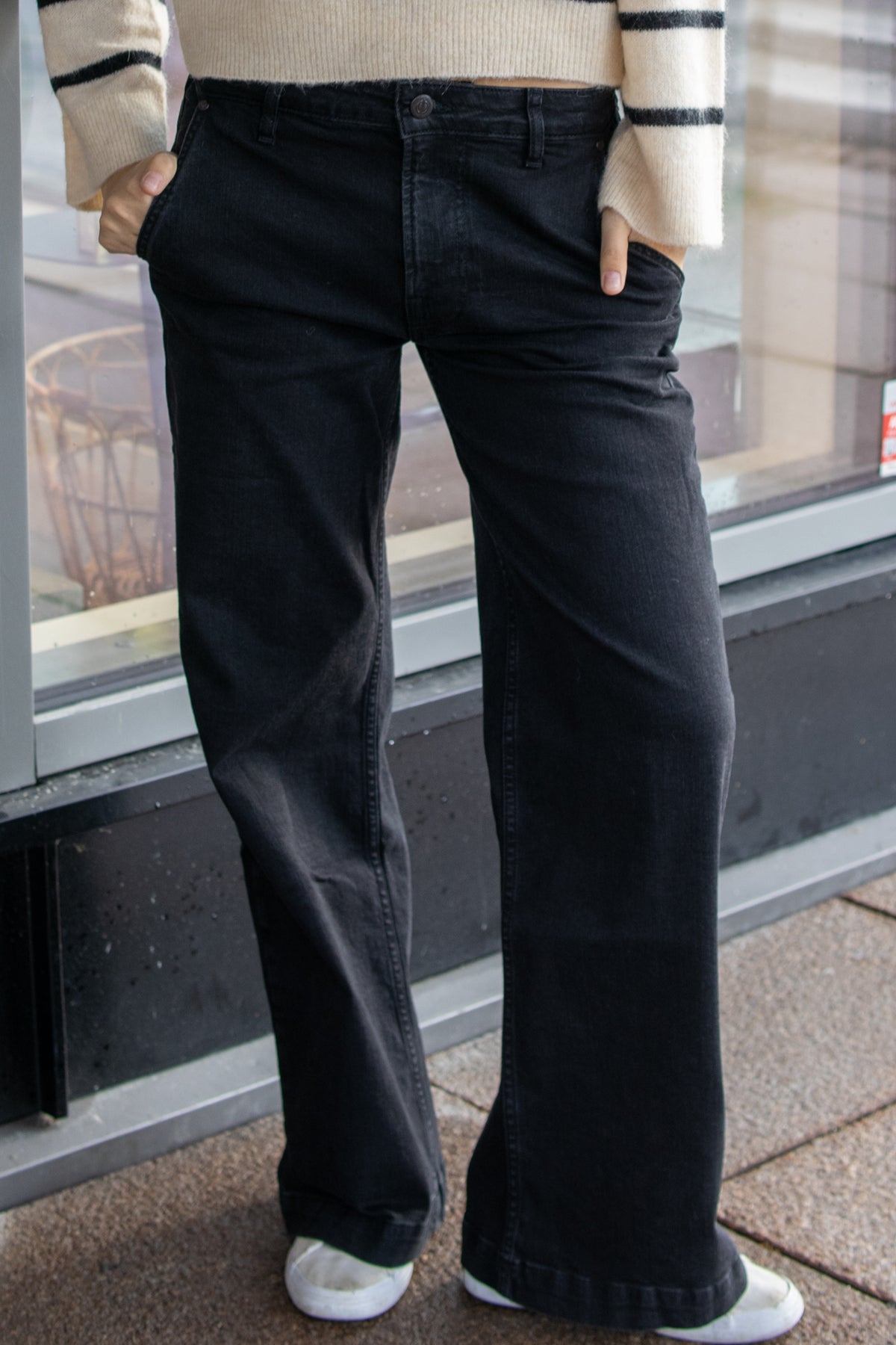 Gilly French Jeans Wash Fontana black - Jeans - Helt Dilla AS