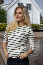 Nela T-Shirt - Bettle Stripe - Genser - Helt Dilla AS
