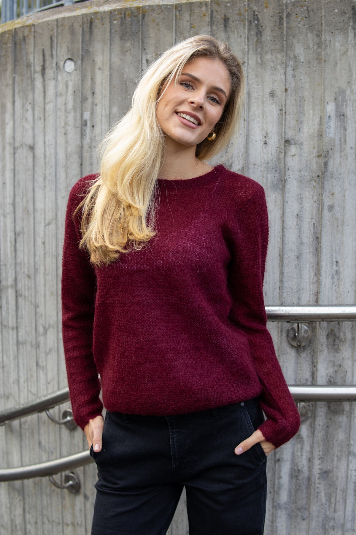 New Maddy - Bordeaux - Genser - Helt Dilla AS