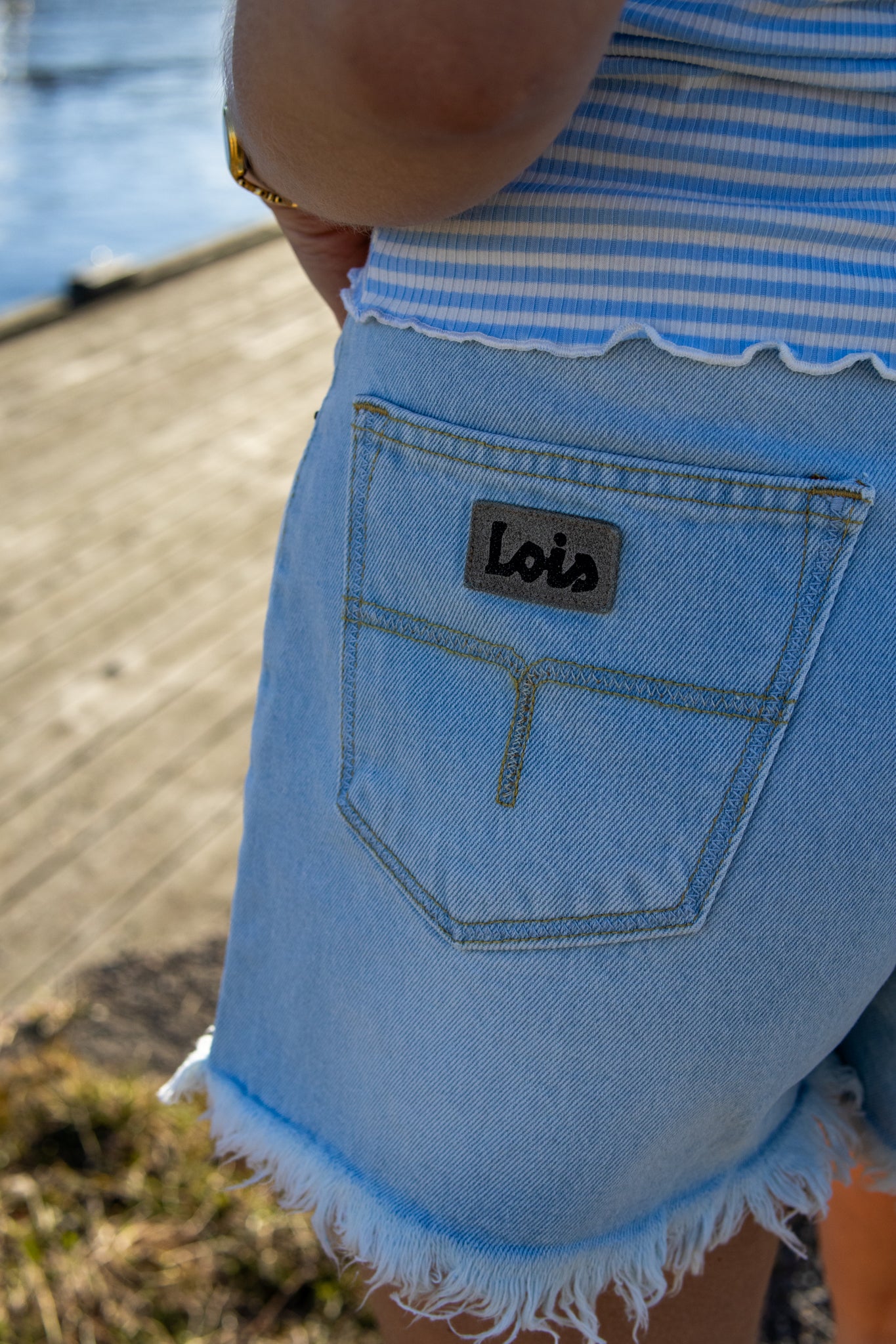 Sandra shorts - vignon zigzag - Shorts - Helt Dilla AS