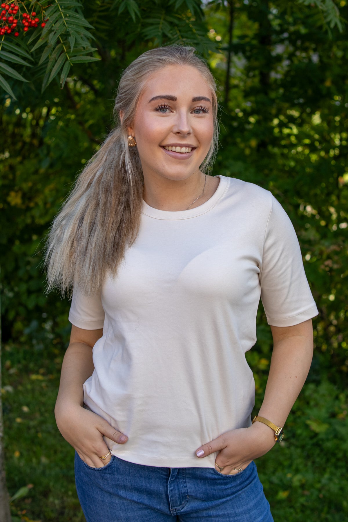 RatanaPW t-skjorte - whitecap Gray - T-skjorter - Helt Dilla AS