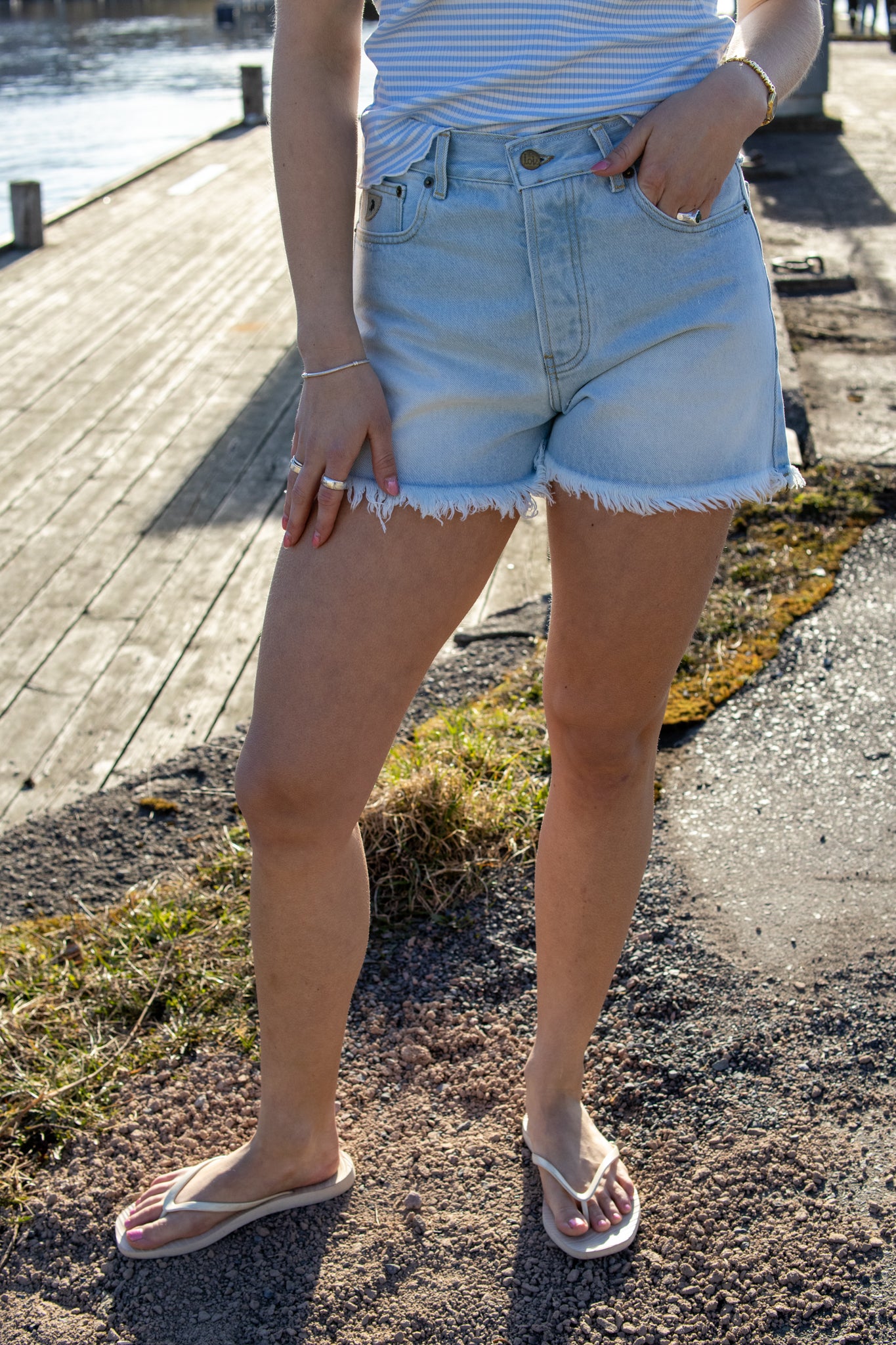 Sandra shorts - vignon zigzag - Shorts - Helt Dilla AS