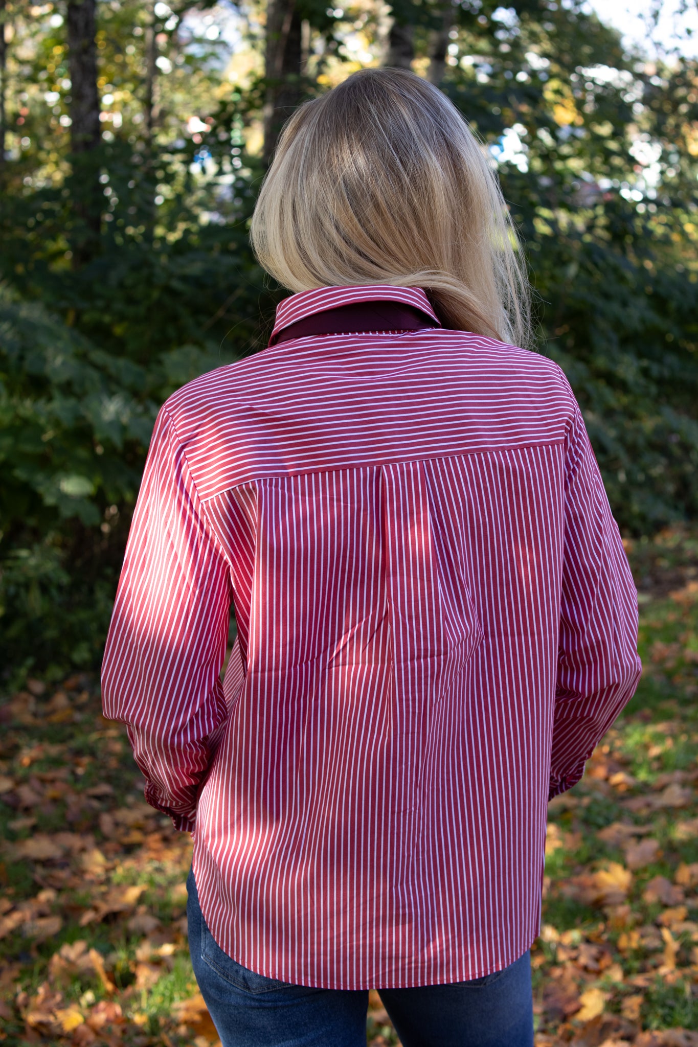 NuPaloma Tie Shirt - Goji Berry - Skjorter - Helt Dilla AS