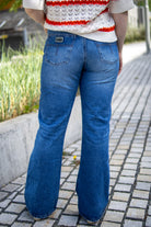 Ninette jackson - distressed double stone - Jeans - Helt Dilla AS