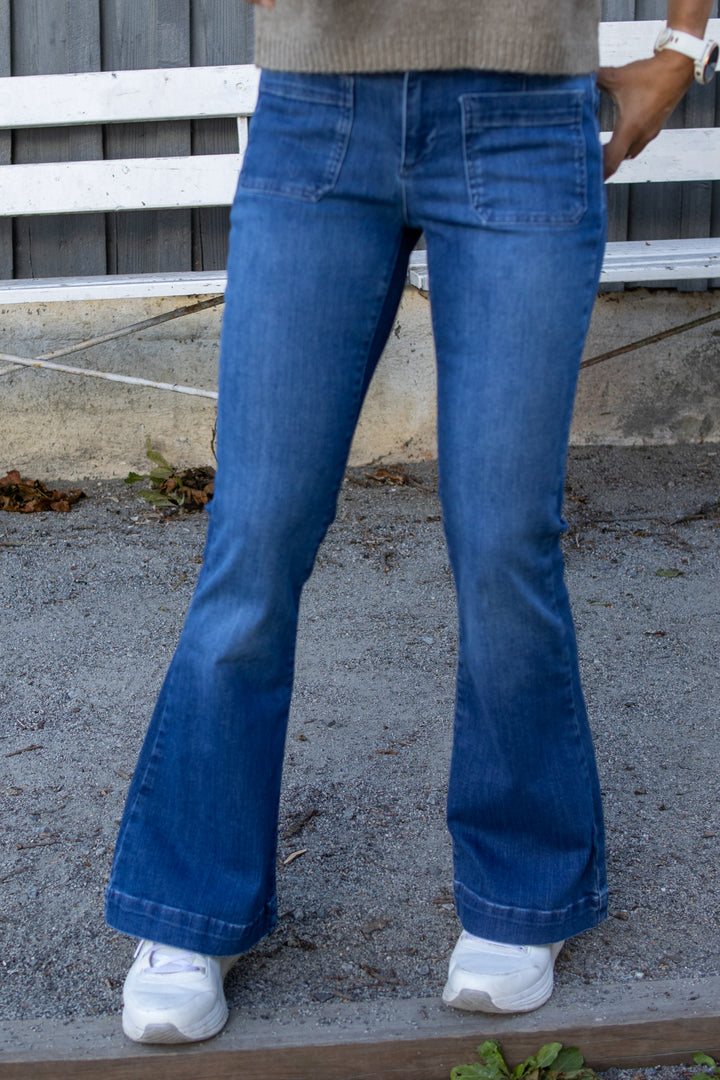 Ann Charlotte Jeans - Wash Middark Nottingham - Jeans - Helt Dilla AS