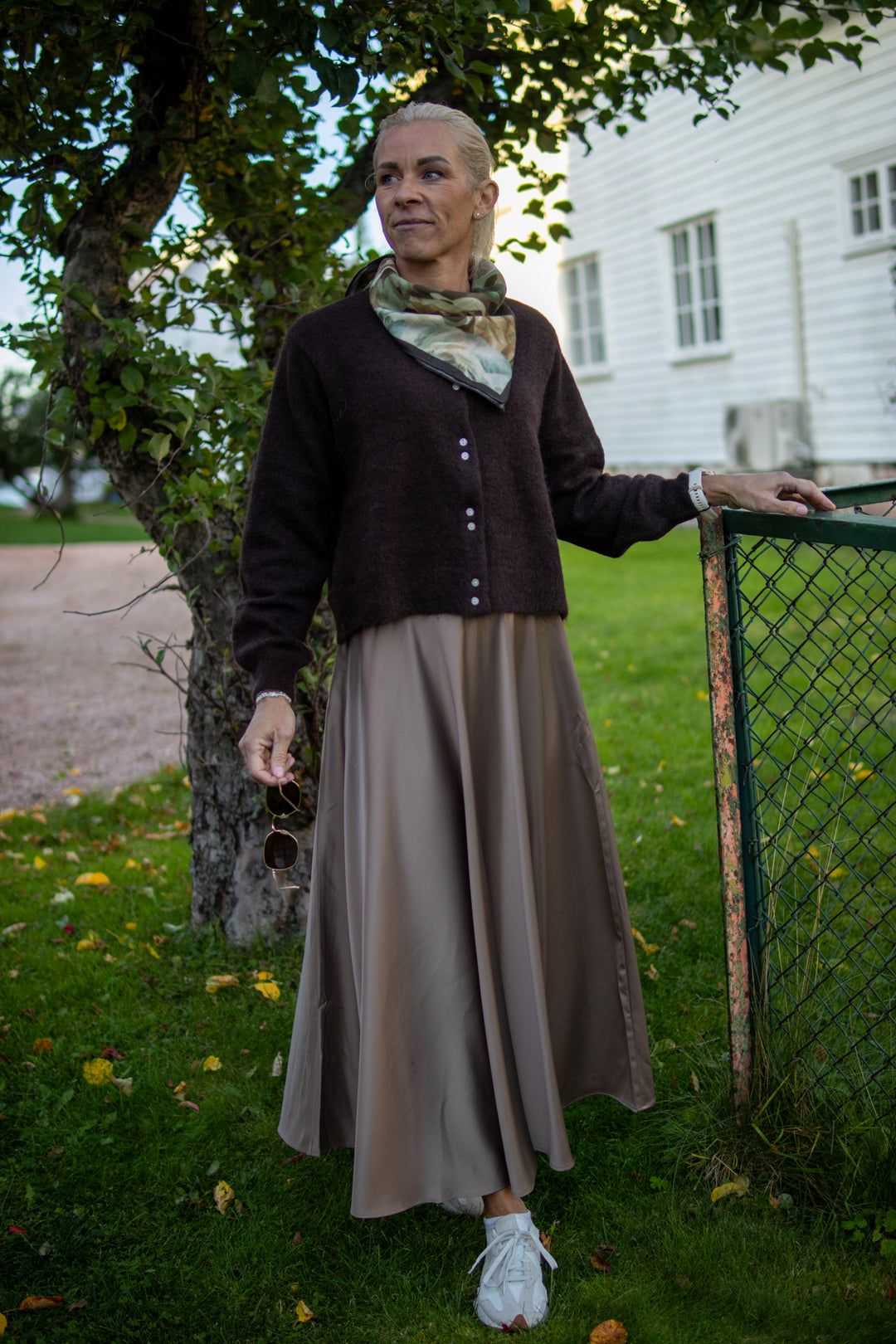 Ninell cardigan - Granache melange - Cardigans - Helt Dilla AS