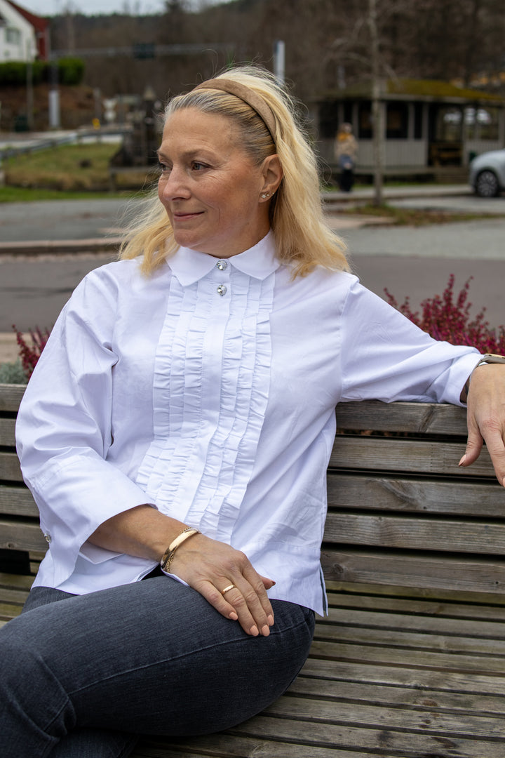 Vinny Skjorte - Bright White