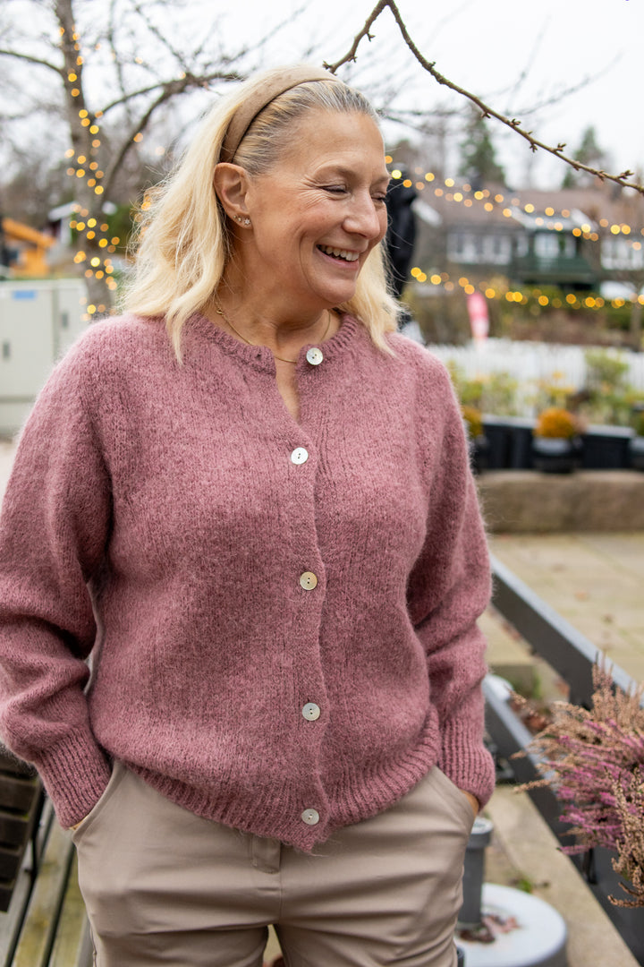 Ida Cardigan - dusty rose