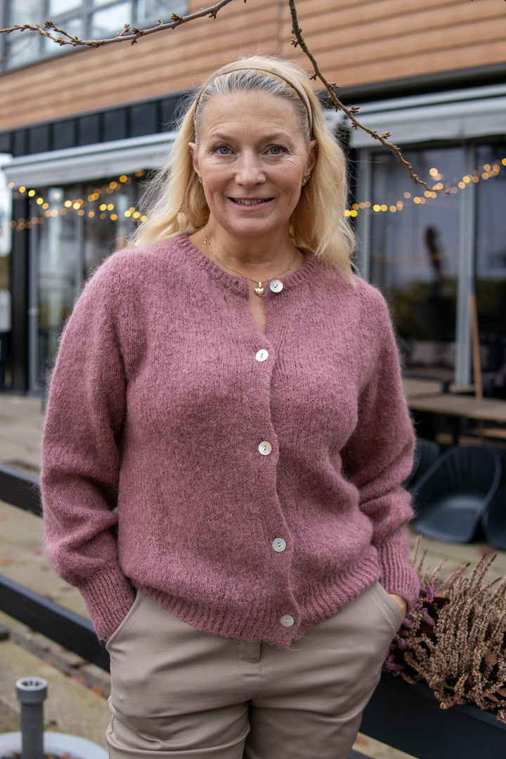 Ida Cardigan - dusty rose