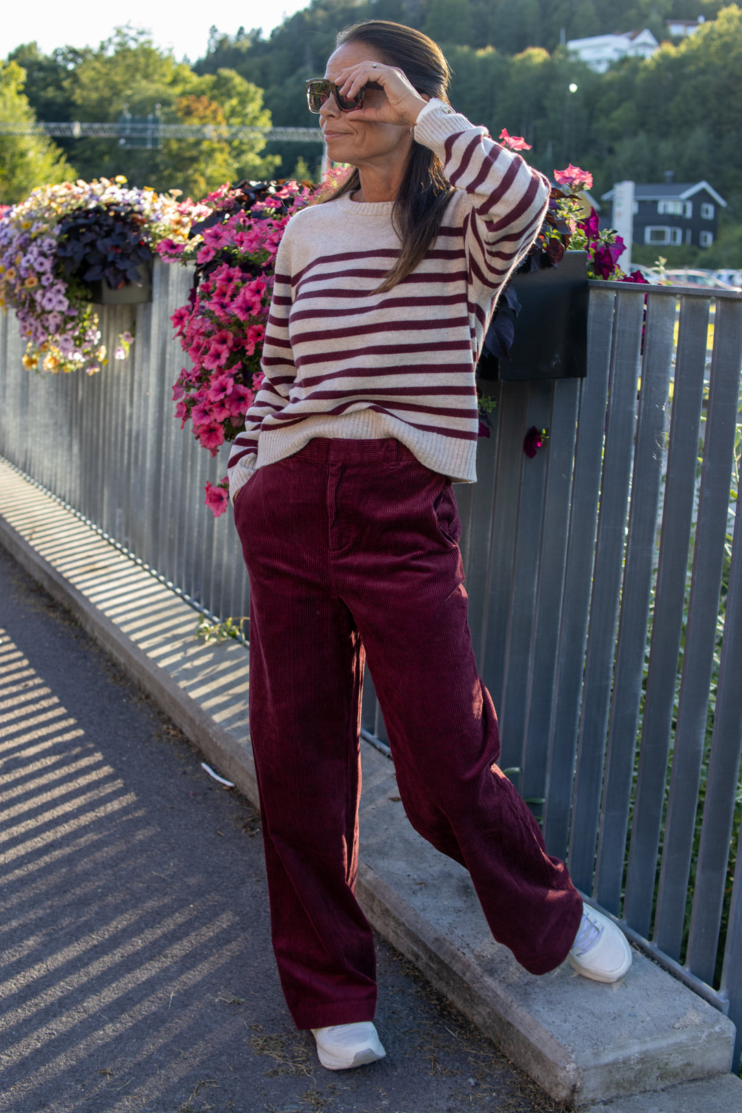 Clarisse pant - Tawny Port - Bukser - Helt Dilla AS