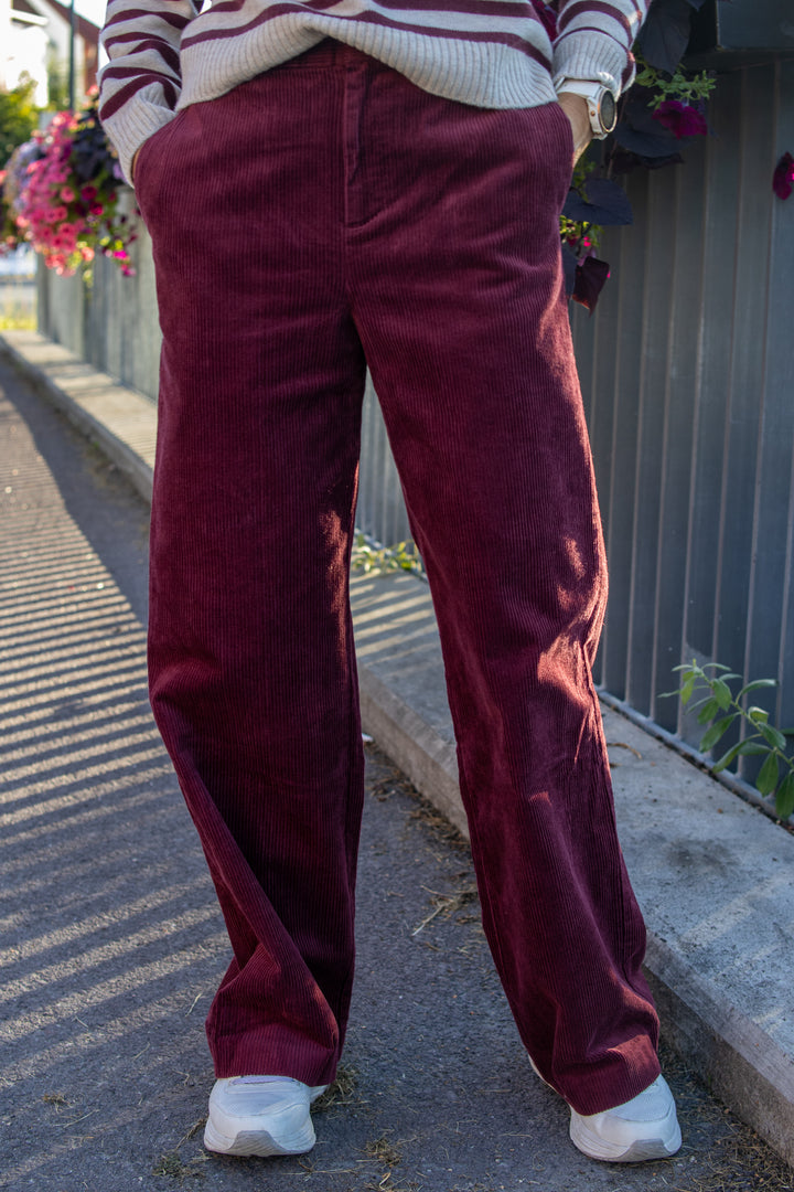 Clarisse pant - Tawny Port - Bukser - Helt Dilla AS