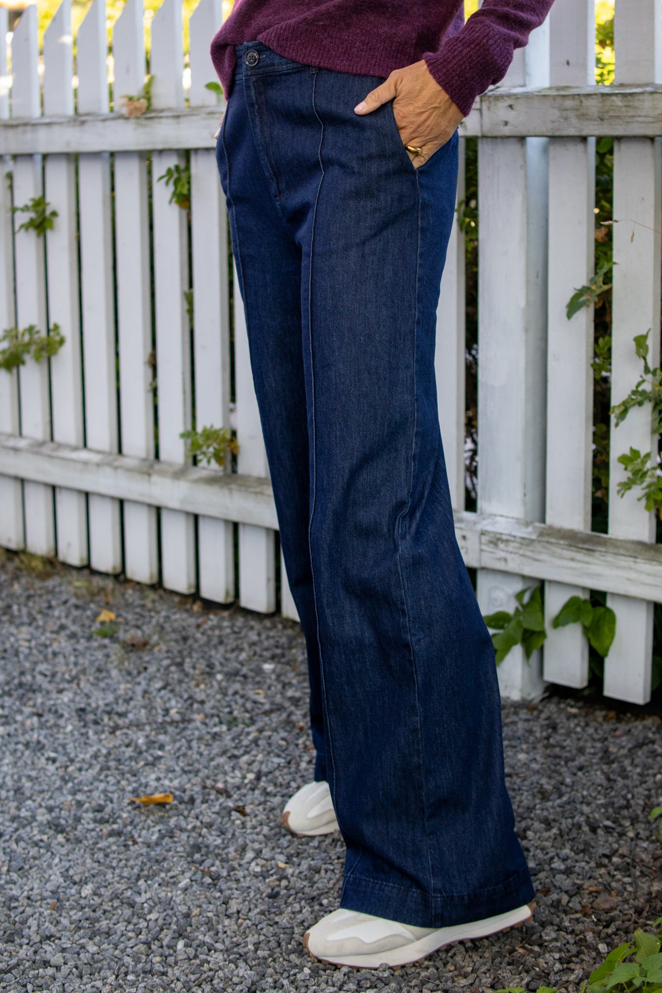Sarana pant - Rinse Blue Denim - Bukser - Helt Dilla AS
