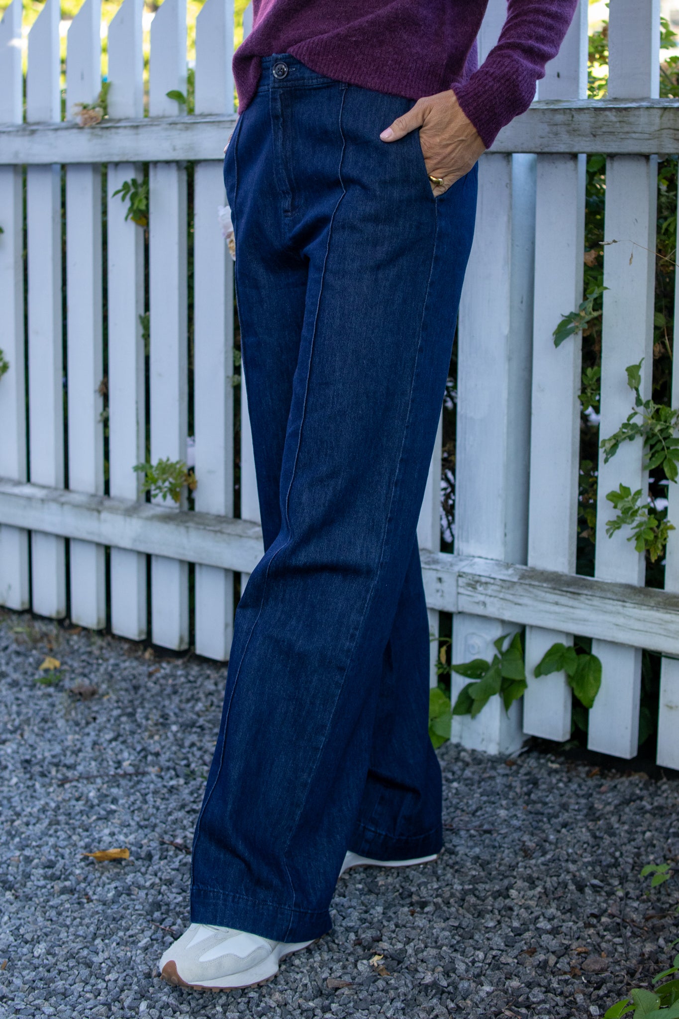 Sarana pant - Rinse Blue Denim - Bukser - Helt Dilla AS
