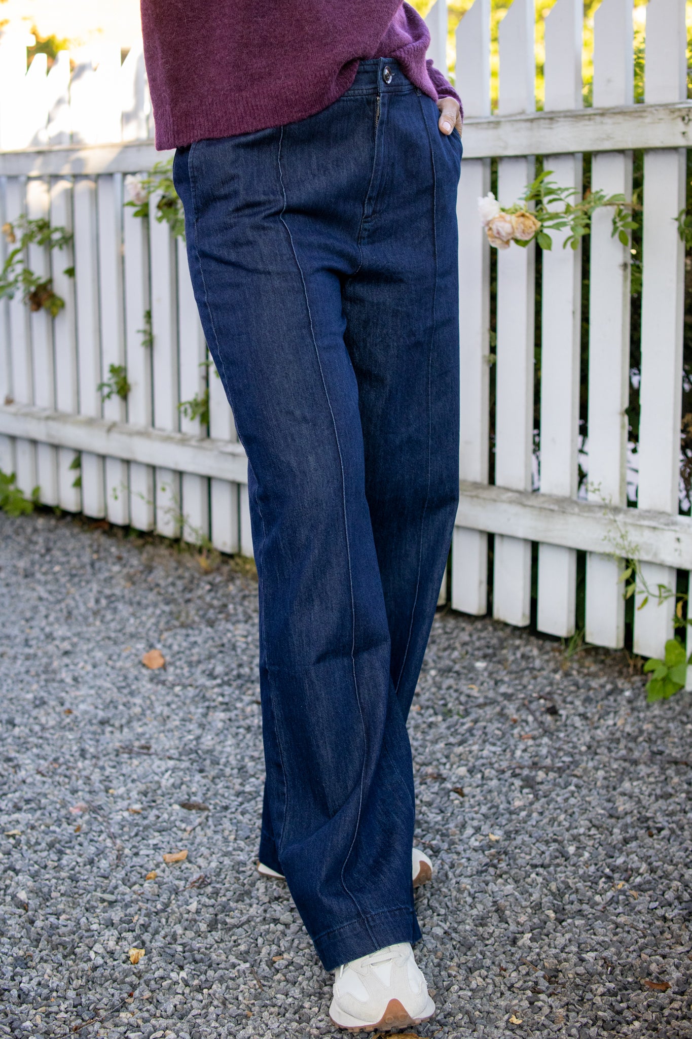 Sarana pant - Rinse Blue Denim - Bukser - Helt Dilla AS
