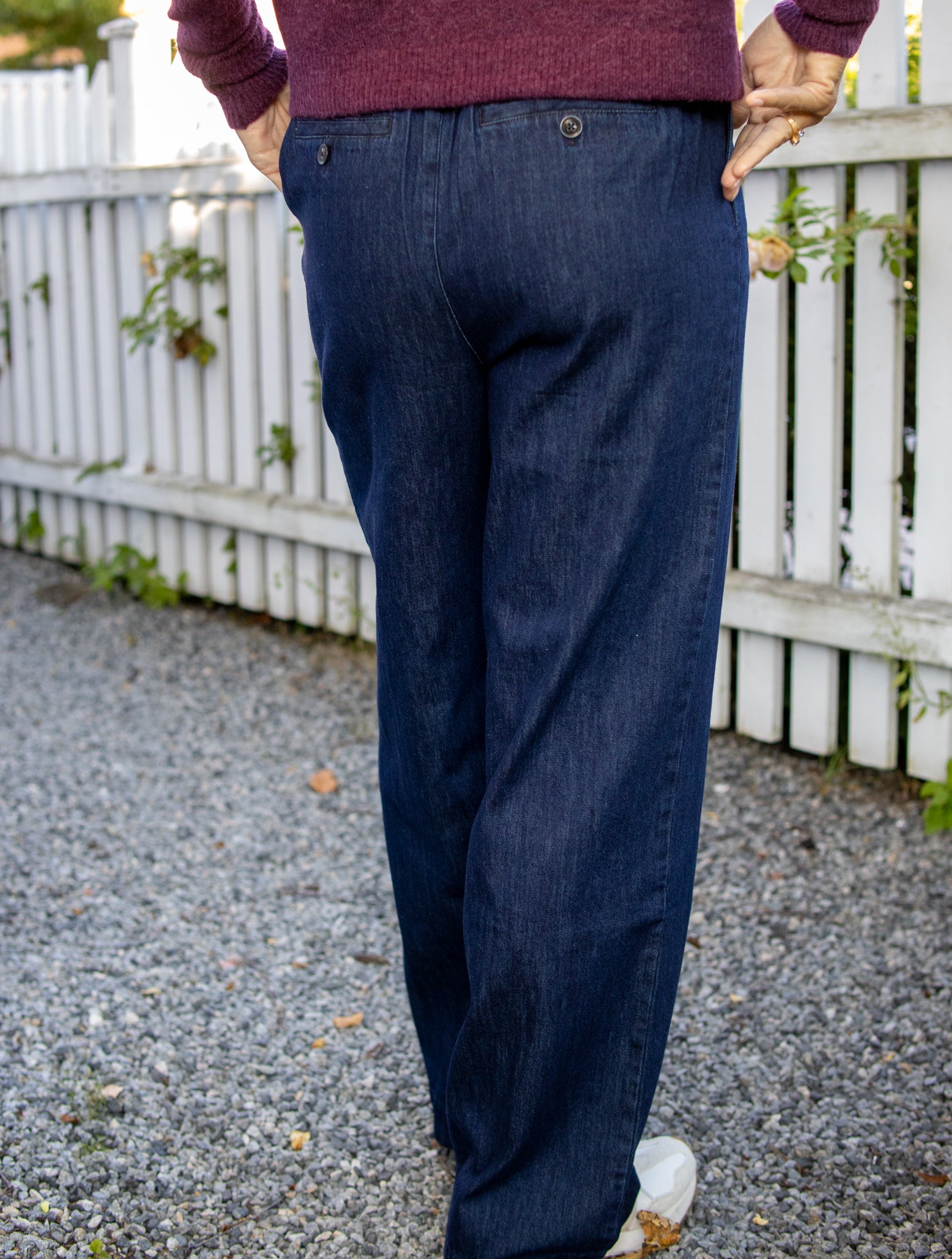 Sarana pant - Rinse Blue Denim - Bukser - Helt Dilla AS