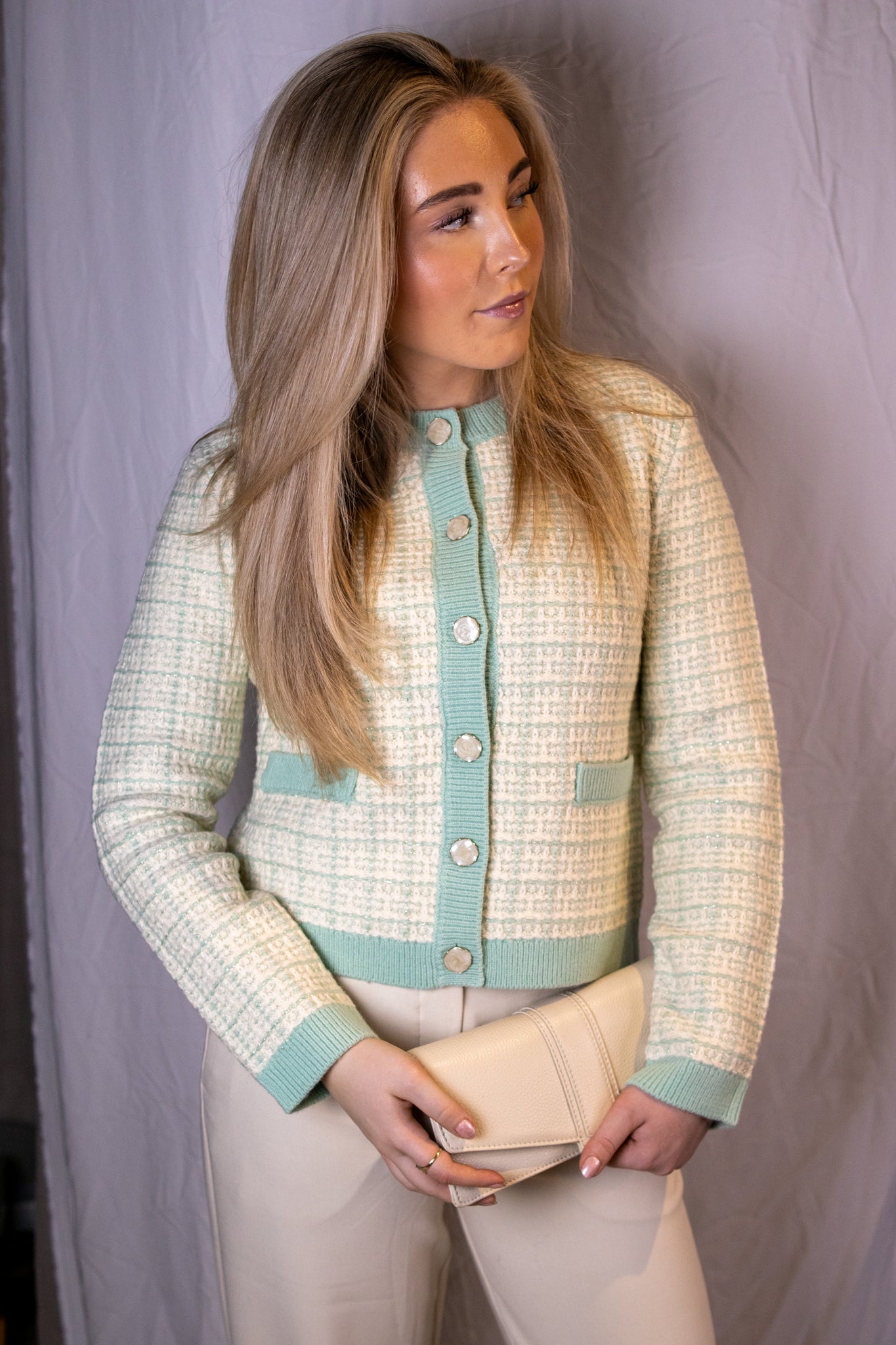 Slivia Short Knit Cardigan - Cardigans - Helt Dilla AS