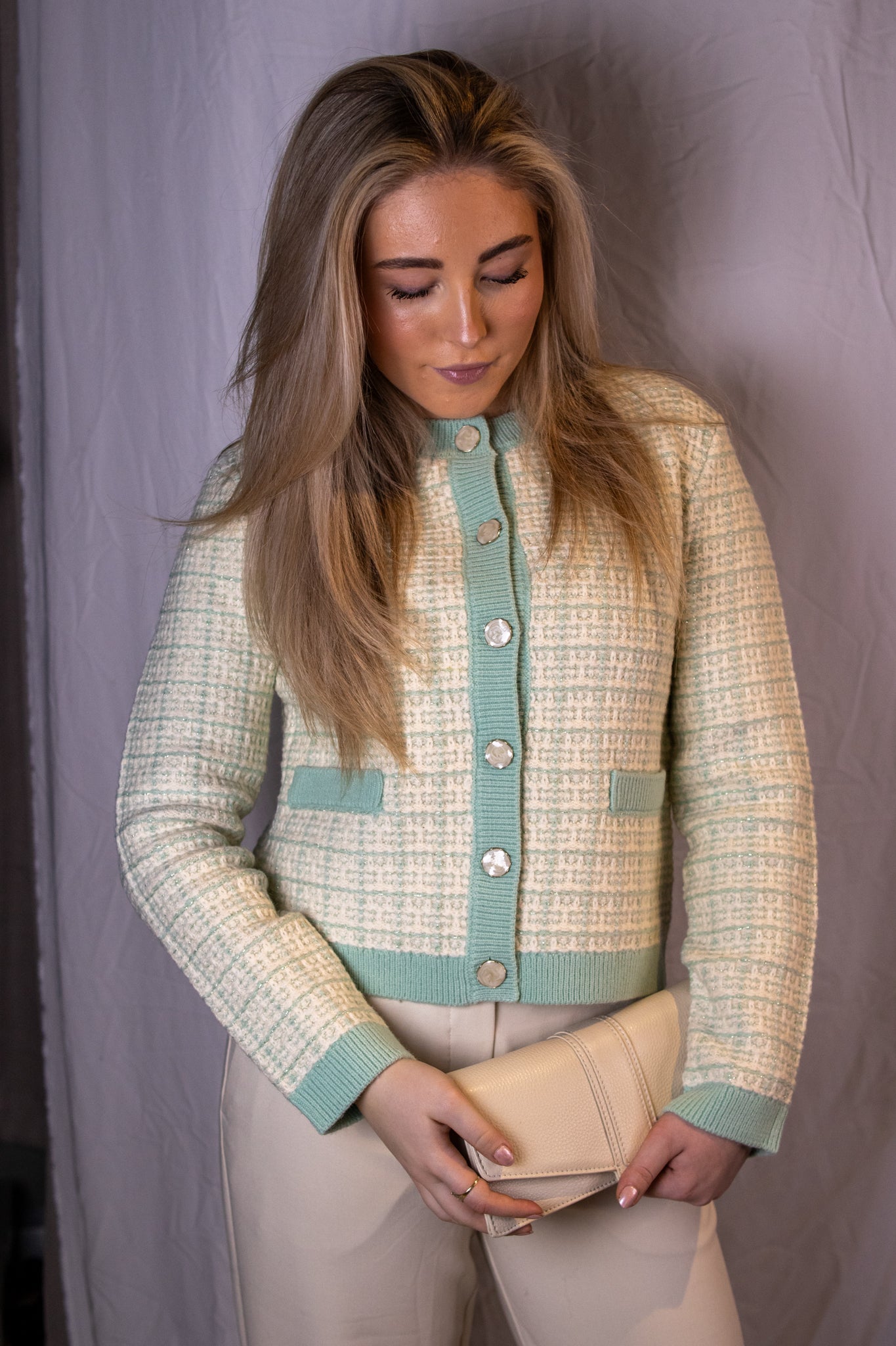 Slivia Short Knit Cardigan - Cardigans - Helt Dilla AS