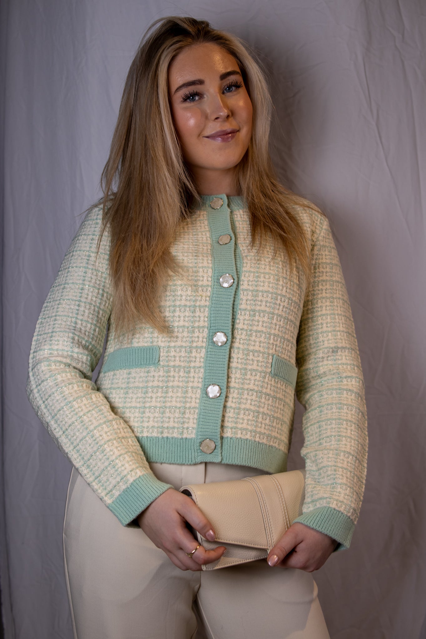 Slivia Short Knit Cardigan - Cardigans - Helt Dilla AS